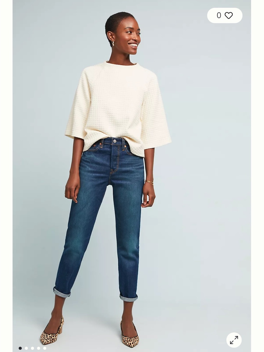 Levi’s Wedgie High Rise Straight Jeans - Size 28